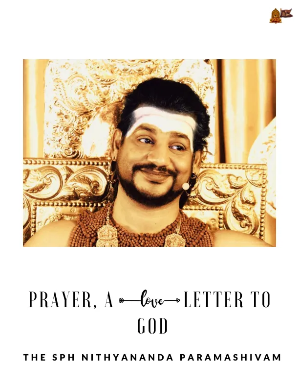 Prayer, A Love Letter to God - English